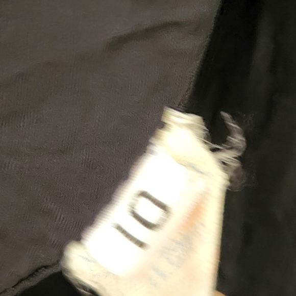 Tan / Black Open Front Wool Blazer - Picture 7 of 7